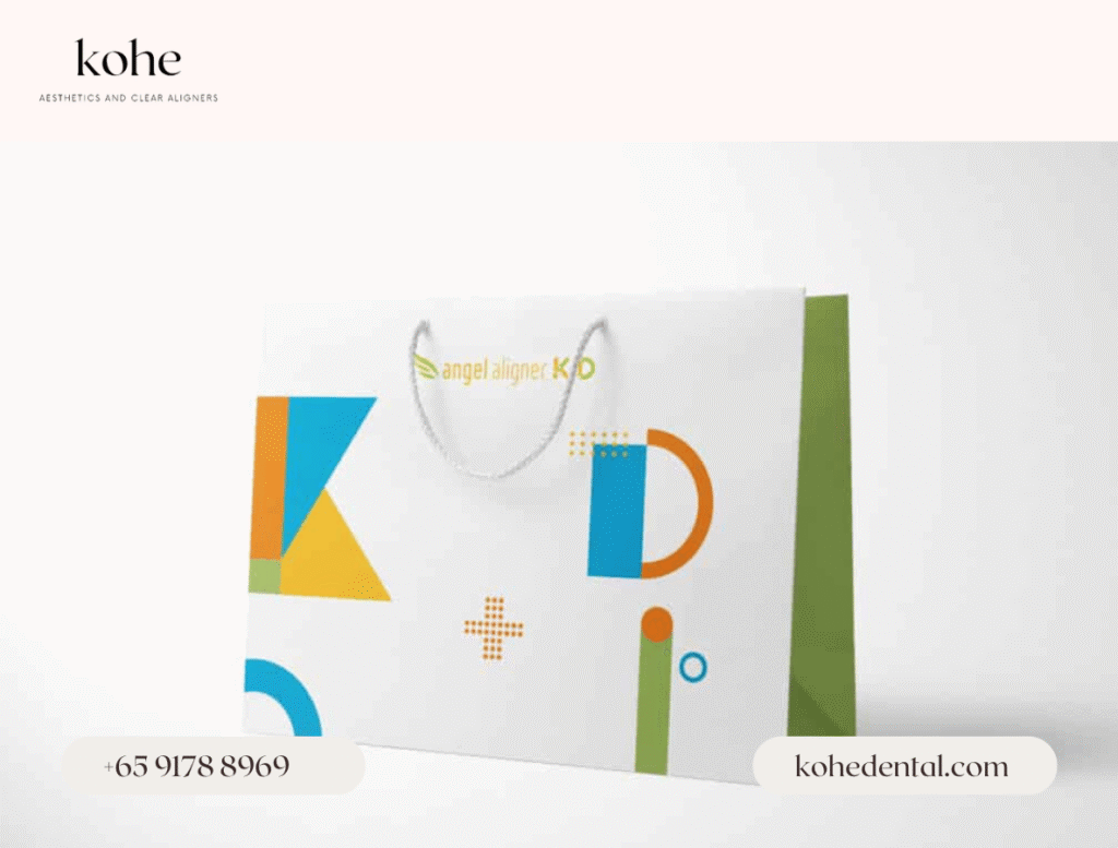 Angel Aligner KiD 1 Angel Aligner KiD Clear Aligners Packaging - kohe Dental