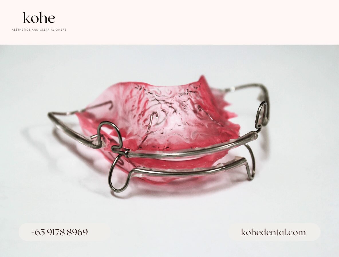 Metal Retainers 2 Metal Retainers with Base - kohe Dental
